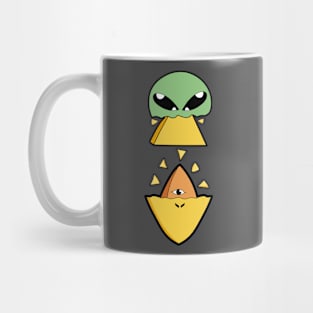 Alien Pyramids Mug